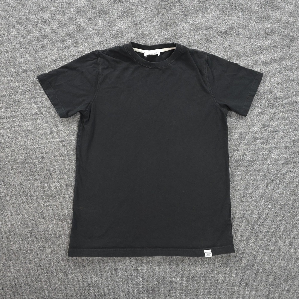 Norse Projects Shirt Mens Small Black Niels Standard SS Cotton Crew Tee